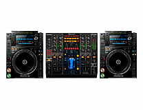 Комплект для DJ – 2x Pioneer CDJ-2000 Nexus 2 + Pioneer DJM-2000 Nexus 