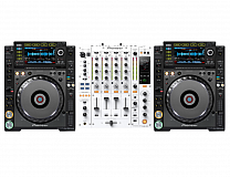 Комплект для DJ – 2x Pioneer CDJ-2000 Nexus + Pioneer DJM-850 W